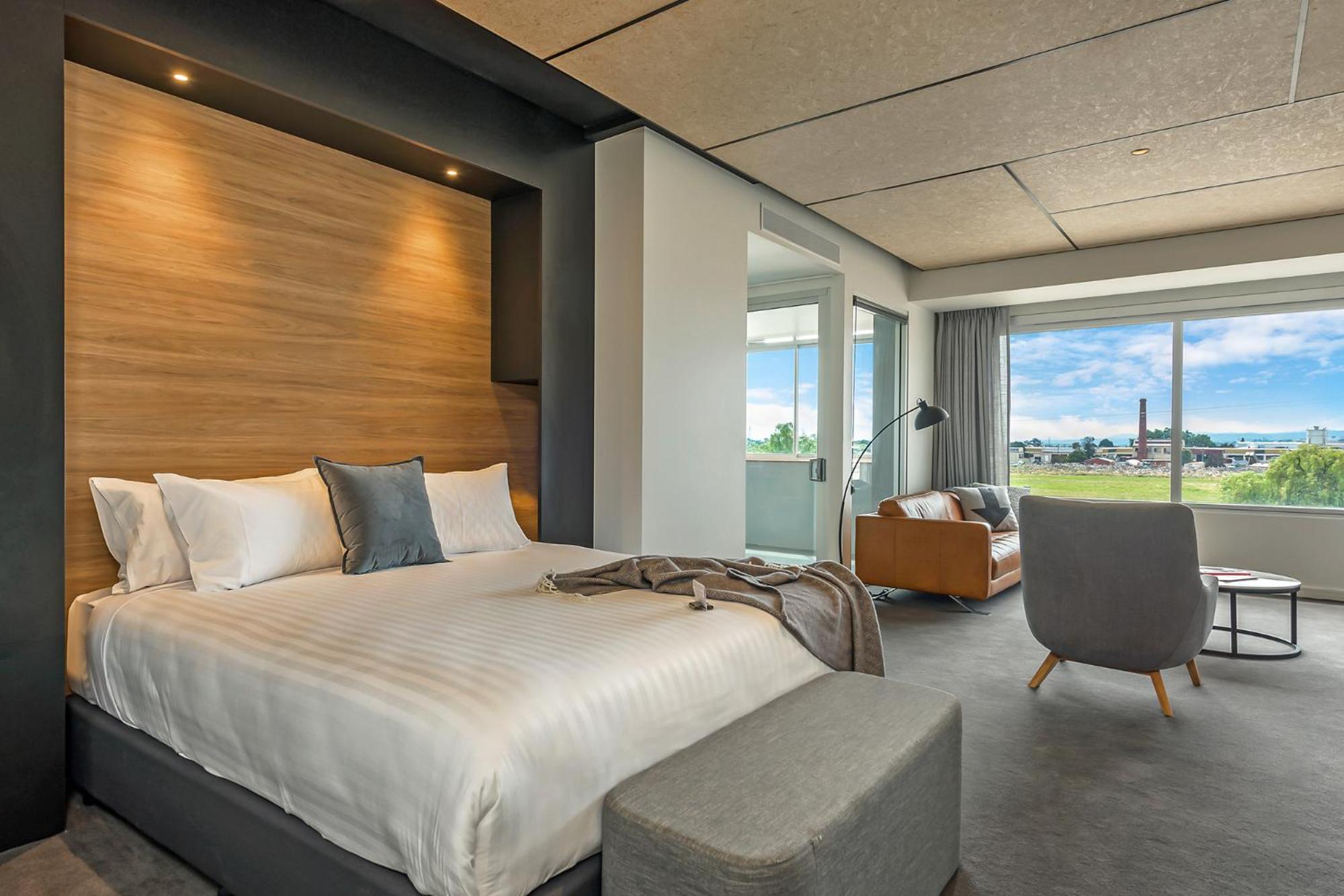Peppers Silo Launceston Quarto foto A bedroom at the hotel