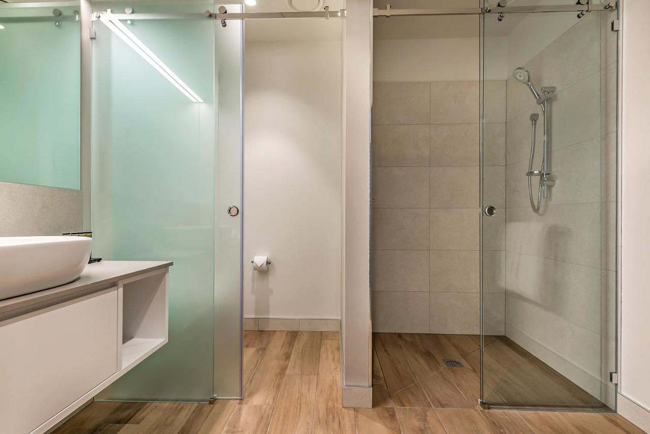 Peppers Silo Launceston Quarto foto A shower door